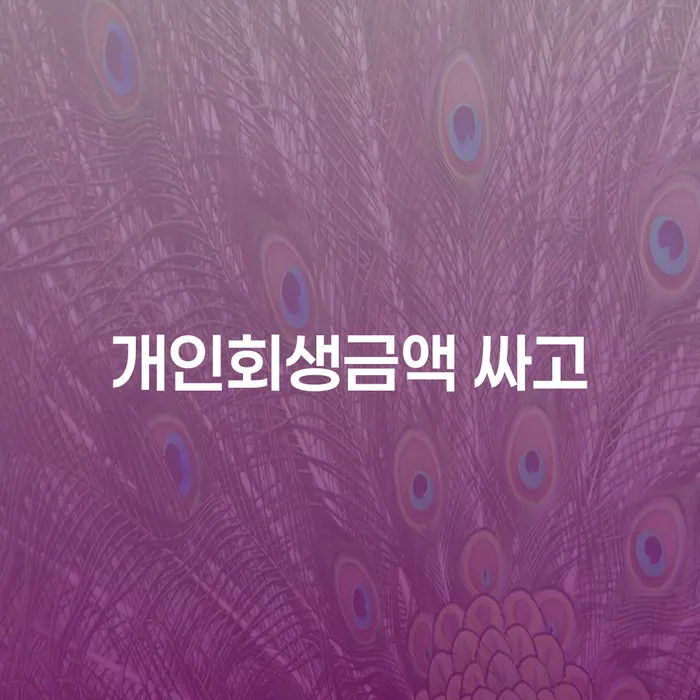 회생 개인회생,개인파산으로 추전하는 사무소